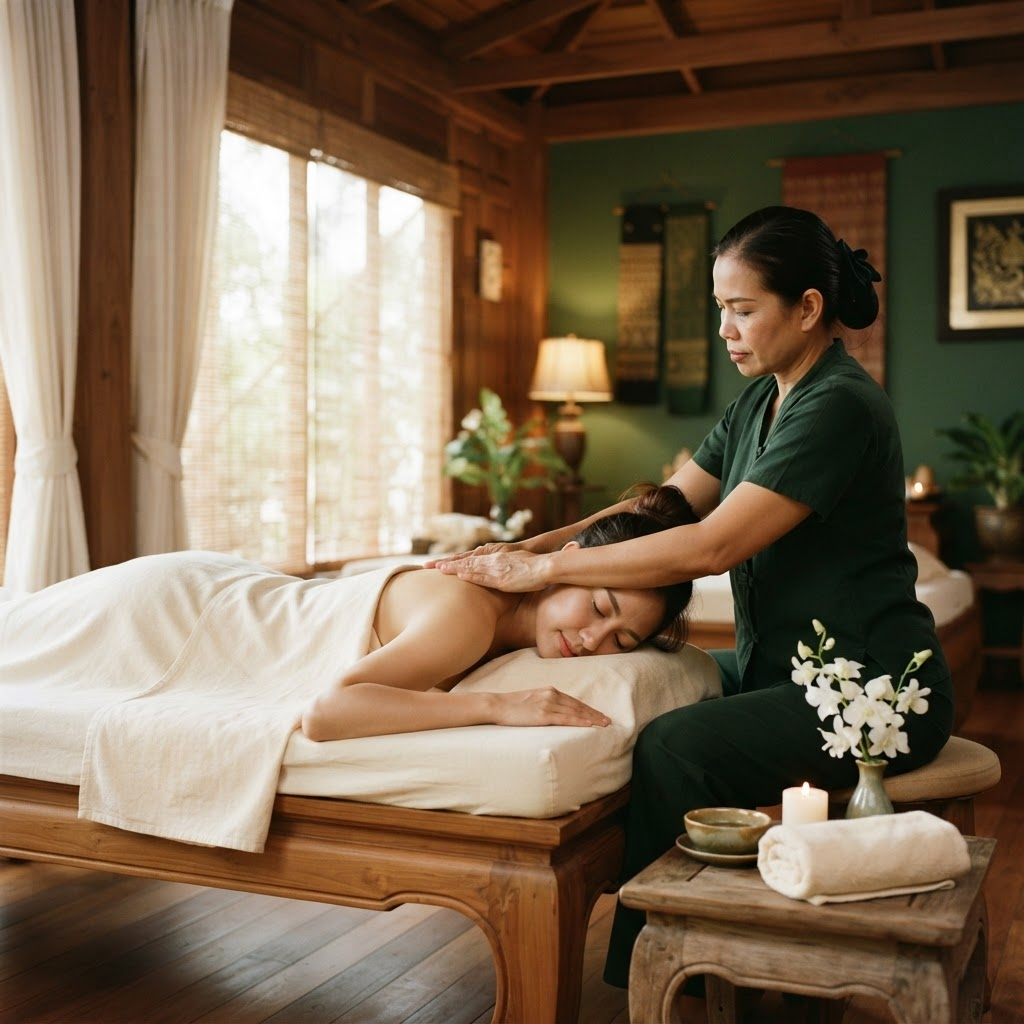 Body Massage treatment at Jin Sin Spa
